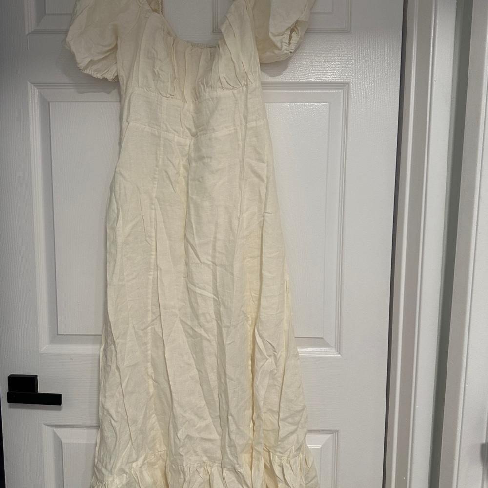 Charming Cream  Dress